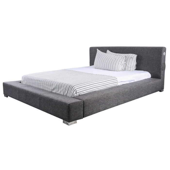 Acalla Contemporary Fabric Platform Bed